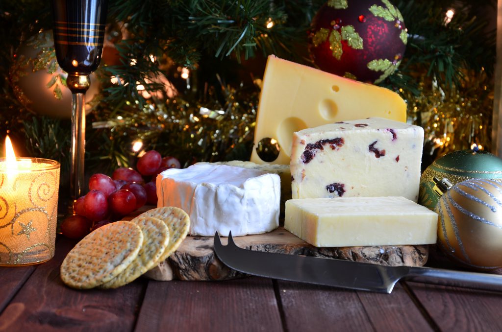 Christmas Cheese and Crackers