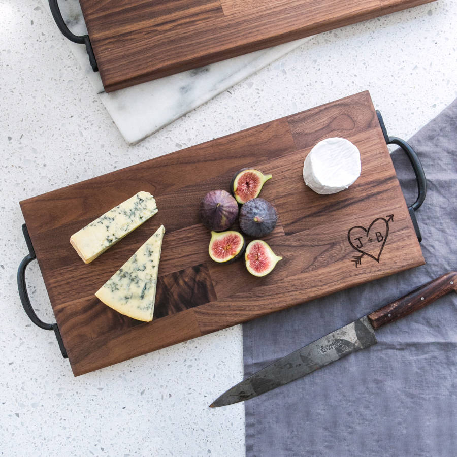 Personalised Wooden Chopping Board / Cheese Board Dust and Things Notonthehighstreet