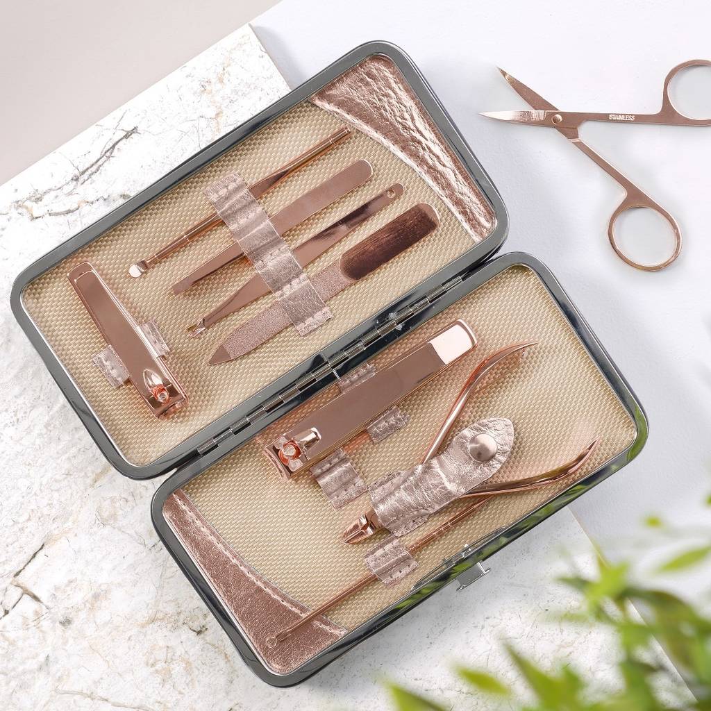Personalised Ladies Manicure Set Ginger Rose Not On The High Street