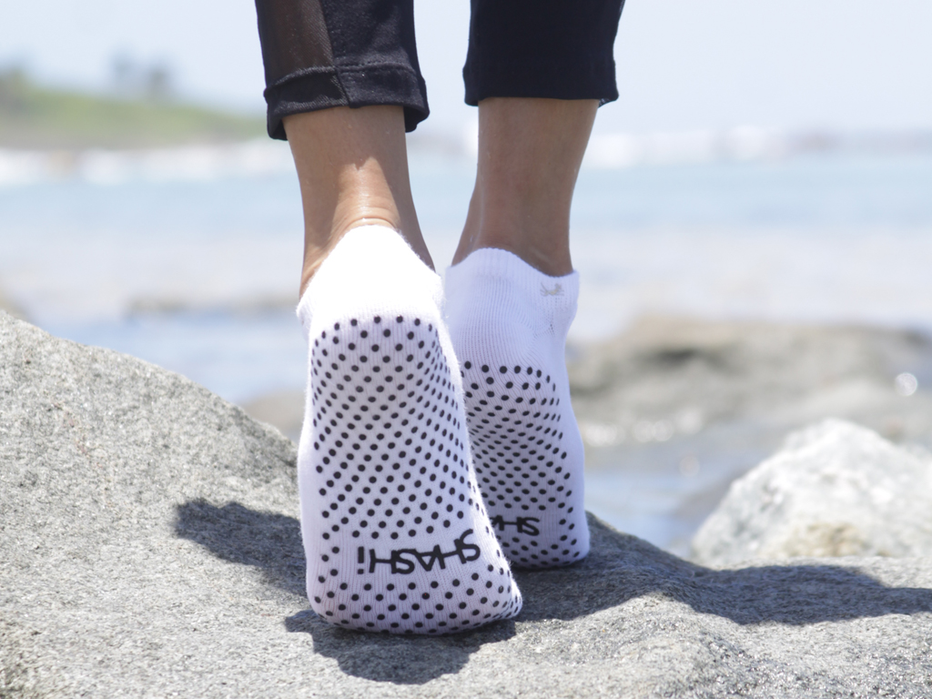 SHASHI Cool Feet Socks White