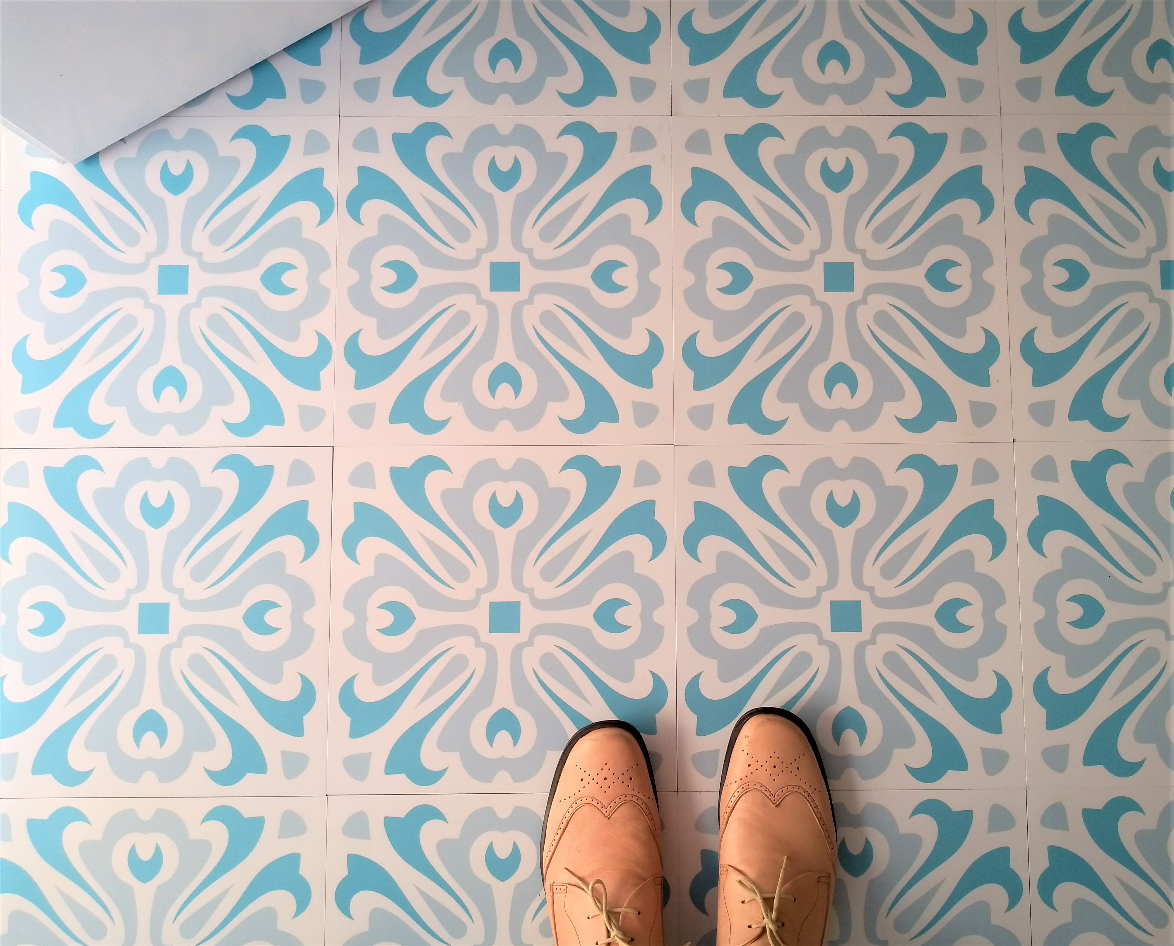 Havana Day Vinyl Floor Tiles Zazous