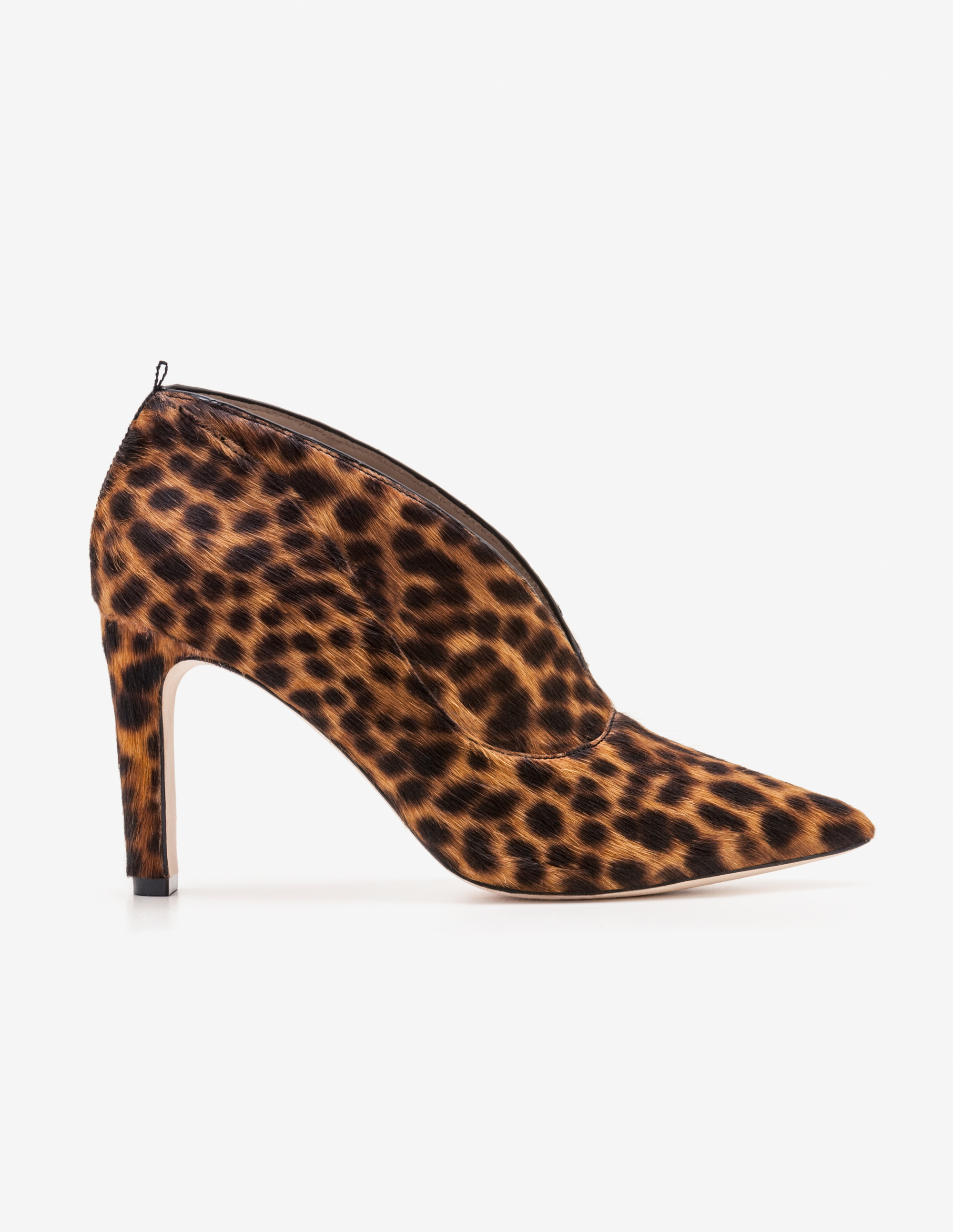 Boden Roseberry Heeled Ankle Boots Leopard Print