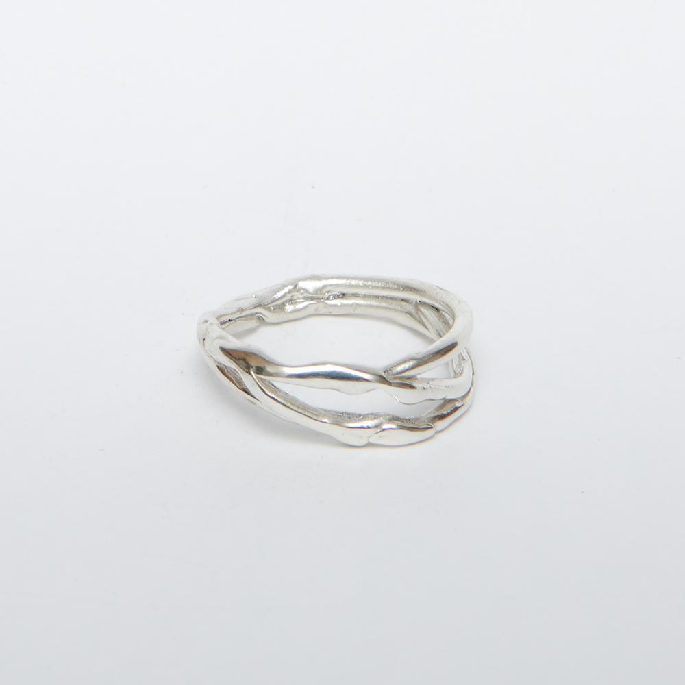 Men's Sterling Silver Alternative Wedding Ring