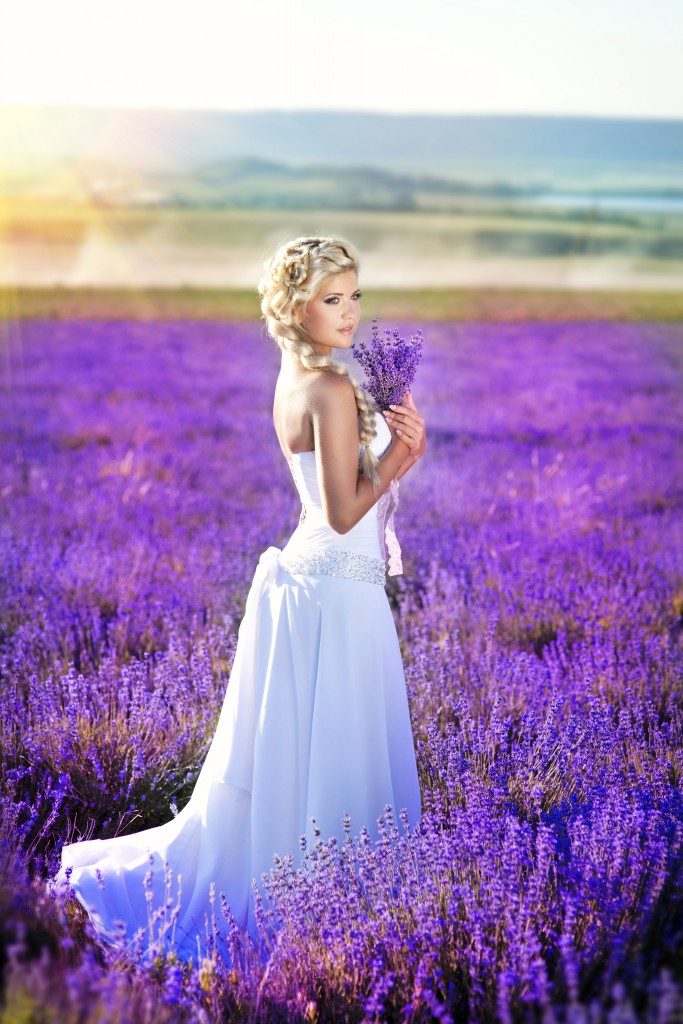 Lavender Wedding Bouquet