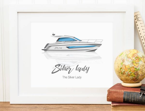 RyRy Custom Boat Illustration