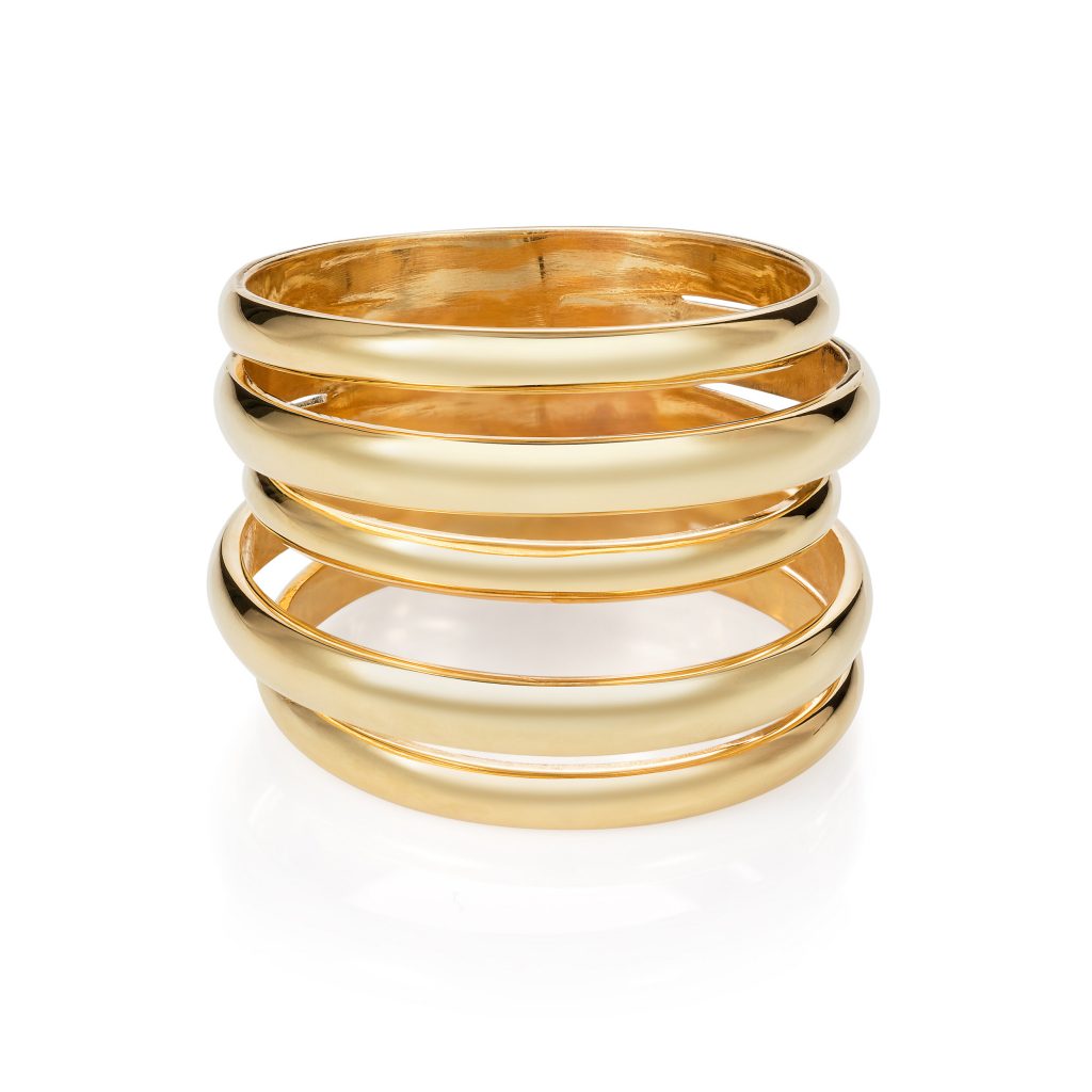 Minka Jewels 3 Way Gold 5 Band Ring 18k Yellow Gold
