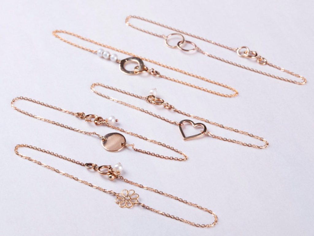 Dana Barut Jewelry Bracelets Gold and Pearl