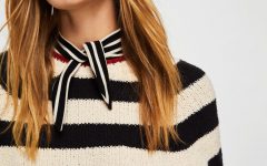 Stripe Pattern Sweater Mango