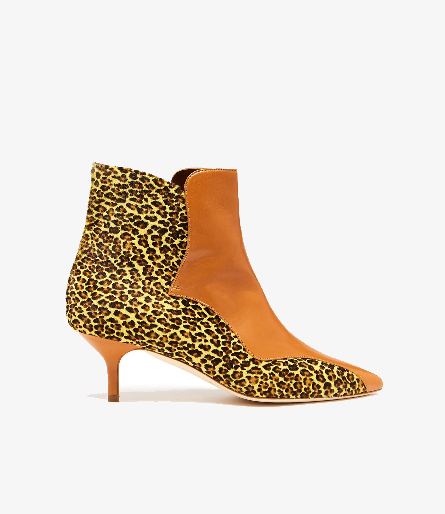 MALONE SOULIERS Jordan leopard-print calf-hair boots