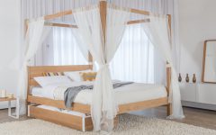 Classic Wooden Four Poster Bed