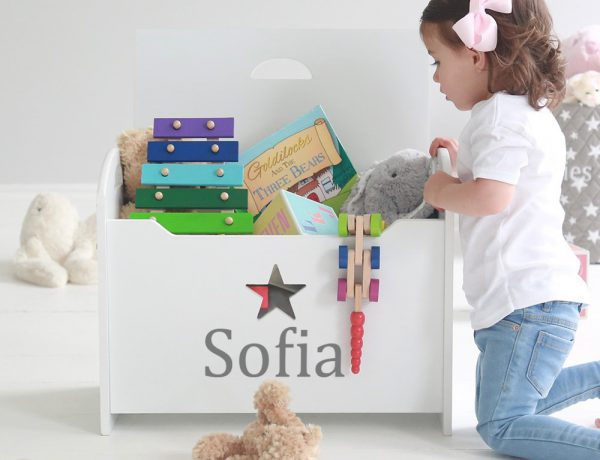 Personalised Star Children's Toy Chest