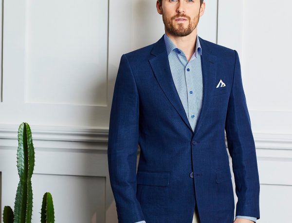 Men's Tailored Shirt and Suit Jacket
