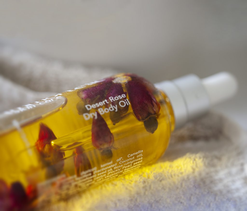 Immortelle Skincare Desert Rose Dry Body Oil