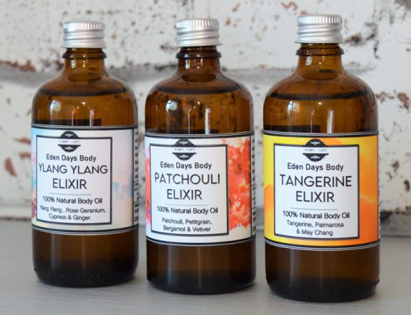 Eden Days Body 100% Organic Natural Luxurious Multipurpose Body Oils Elixirs Essential Oils