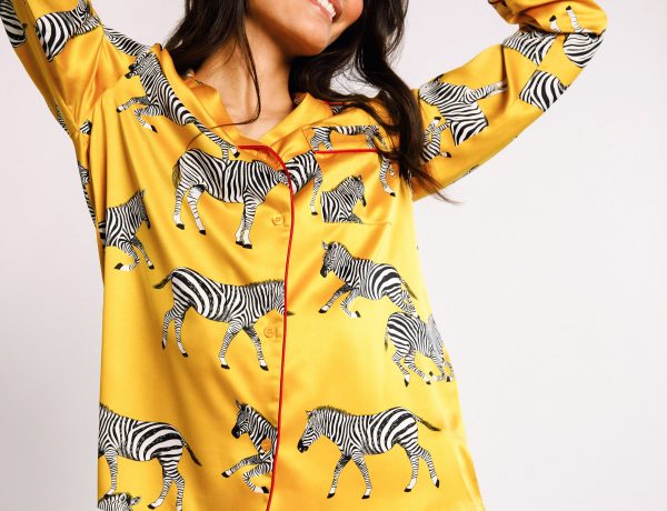 Chelsea Peers NYC Printed Luxury Pyjamas Satin Sleepwear Comfortable Modern Loungewear Promotion Codes Offers