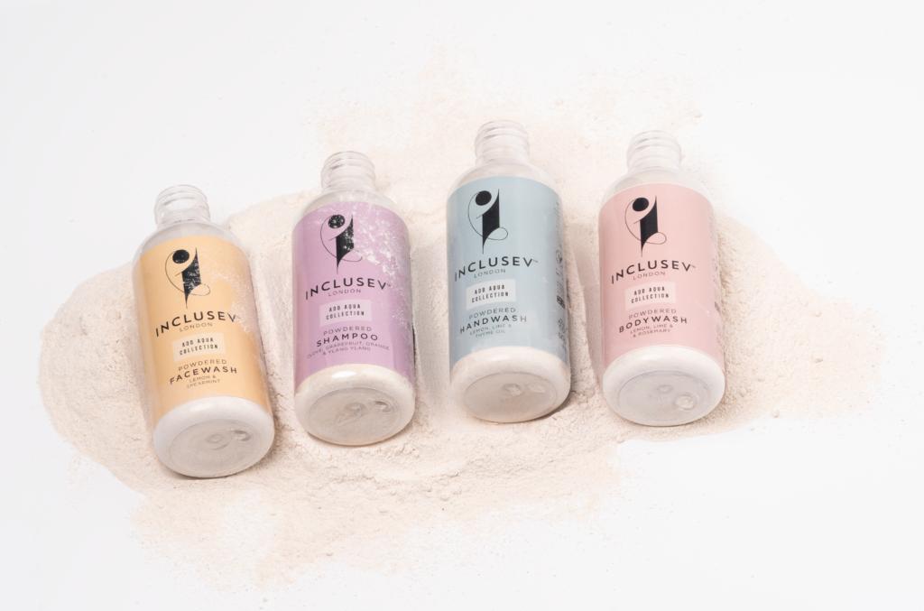 Powdered Beauty Products Inclusev London Add Aqua Waterless Beauty