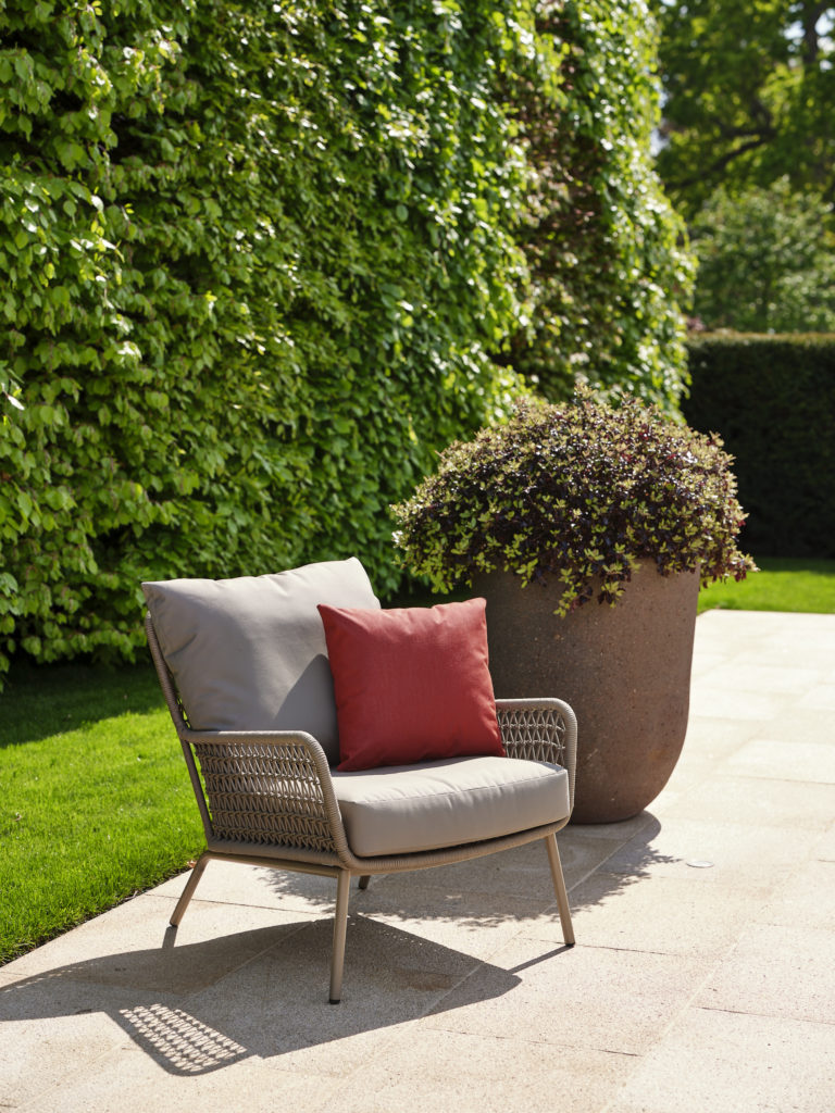 Bridgman Luxury Garden Furniture Outdoor Cannes Lounge Armchair Rope