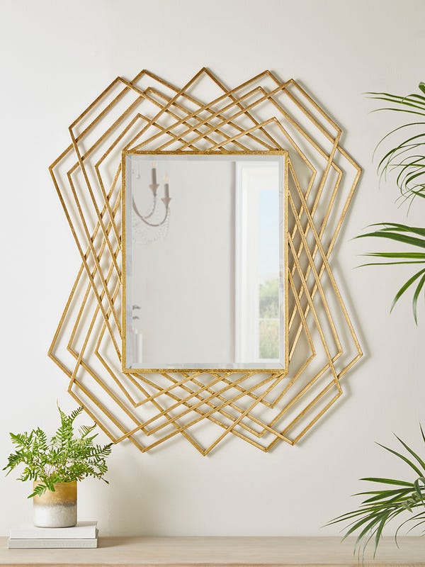 Geometric Wall Mirror